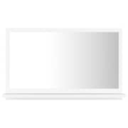 vidaXL Bathroom Mirror White 60x10.5x37 cm Engineered Wood
