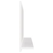 vidaXL Bathroom Mirror White 60x10.5x37 cm Engineered Wood