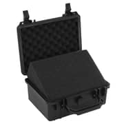 vidaXL Portable Flight Case Black 24x19x11 cm PP