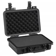 vidaXL Portable Flight Case Black 33x22x10 cm PP