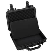 vidaXL Portable Flight Case Black 33x22x10 cm PP