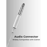 Glassology Stereo Wired In-Ear Headphones with Mic 3.5mm - Black