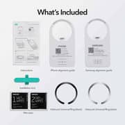 ESR HaloLock Universal Ring 2 Pack Black/Silver