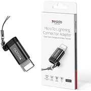 Yesido Micro To Lighting Adapter Black
