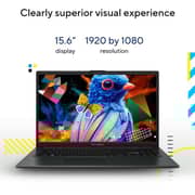Asus Vivobook Go 15 (2023) Laptop - Intel Core i3-N305 / 15.6inch FHD / 256GB SSD / 8GB RAM / Shared Intel UHD Graphics / Windows 11 Home / English & Arabic Keyboard / Silver / Middle East Version - [E1504GA-NJ233W]