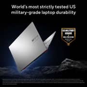 Asus Vivobook Go 15 (2023) Laptop - Intel Core i3-N305 / 15.6inch FHD / 256GB SSD / 8GB RAM / Shared Intel UHD Graphics / Windows 11 Home / English & Arabic Keyboard / Silver / Middle East Version - [E1504GA-NJ233W]