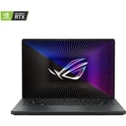 Asus ROG Zephyrus G16 Gaming (2022) Laptop - 12th Gen / Intel Core i7-12700H / 16inch WQXGA / 1TB SSD / 16GB RAM / 8GB NVIDIA GeForce RTX 4060 Graphics / Windows 11 Home / English & Arabic Keyboard / Eclipse Gray / Middle East Version - [GU603ZV-N4014W]