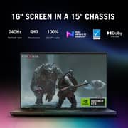 Asus ROG Zephyrus G16 Gaming (2022) Laptop - 12th Gen / Intel Core i7-12700H / 16inch WQXGA / 1TB SSD / 16GB RAM / 8GB NVIDIA GeForce RTX 4060 Graphics / Windows 11 Home / English & Arabic Keyboard / Eclipse Gray / Middle East Version - [GU603ZV-N4014W]