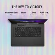 Asus ROG Zephyrus G16 Gaming (2022) Laptop - 12th Gen / Intel Core i7-12700H / 16inch WQXGA / 1TB SSD / 16GB RAM / 8GB NVIDIA GeForce RTX 4060 Graphics / Windows 11 Home / English & Arabic Keyboard / Eclipse Gray / Middle East Version - [GU603ZV-N4014W]
