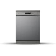 Hisense Dishwasher Free Standing 13 Place Setting With 8 Programs Silver - HS622E90G
