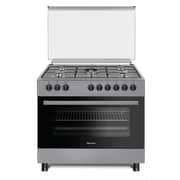 Hisense HGI9B20S 90cm Freestanding Gas Cooker with Dual Fan 105L Multifunction Oven Stainless Steel
