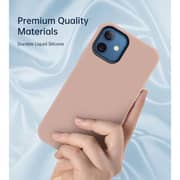 حافظة مغناطيسية لهاتف أيفون 12/12 برو من تشويتيك، لون وردي