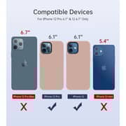 حافظة مغناطيسية لهاتف أيفون 12/12 برو من تشويتيك، لون وردي