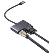 Ugreen USB-C to HDMI Plus VGA Plus USB 3.0 Adapter Grey - CM162-50505