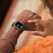 Apple Watch Series 8 GPS 41mm Silver Aluminum Case with White Sport Band