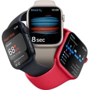 Apple Watch Series 8 GPS 41mm Silver Aluminum Case with White Sport Band