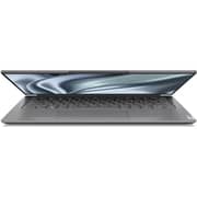 Lenovo Yoga Slim 7 Pro 14IAH7 (2022) Laptop - 12th Gen / Intel Core i7-12700H / 14inch 2.8K / 1TB SSD / 16GB RAM / 2GB NVIDIA GeForce MX550 Graphics / Windows 11 Home / English & Arabic Keyboard / Grey / Middle East Version - [82UT0065AX]