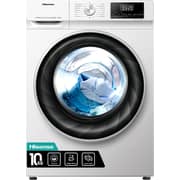 Hisense 10Kg Front Load Washing Machine 1400 RPM White- WFQY1014EVJM