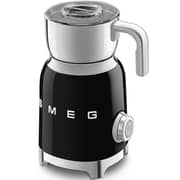 Smeg 50s Style Milk Frother Black MFF11BLUK