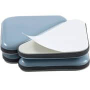 Magic Sliders Triangle Furniture Sliding Discs 4 Pack Grey