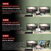 Honeywell 6-1 Type C Dual 4K HDMI Port Docking Station