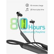 RavPower RP-BH1003 Surround Wireless Sport In Ear Earphones Black