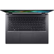 Acer Aspire 5 (2023) Laptop - 13th Gen / Intel Core i7-1355U / 14inch WUXG / 512GB SSD / 16GB RAM / Shared Intel Iris Xe Graphics / Windows 11 Home / English & Arabic Keyboard / Grey / Middle East Version - [A514-56P-79UA]