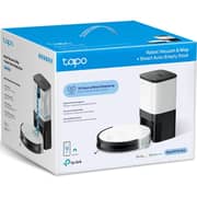 TPLink Robot Vacuum Cleaner & Auto-Empty Dock White Tapo RV10 Plus