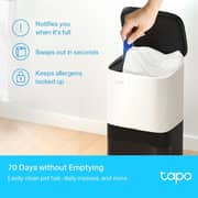 TPLink Robot Vacuum Cleaner & Auto-Empty Dock White Tapo RV10 Plus