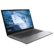 Lenovo IdeaPad 1 14IAU7 (2022) Laptop- 12th Gen / Core i3-1215U / 14inch HD / 128GB SSD / 4GB RAM / Intel UHD Graphics / Wind11 Home in S mode / English Keyboard / Grey / International Version- [82QC003VUS]