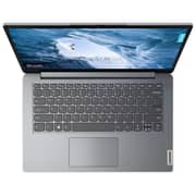 Lenovo IdeaPad 1 14IAU7 (2022) Laptop- 12th Gen / Core i3-1215U / 14inch HD / 128GB SSD / 4GB RAM / Intel UHD Graphics / Wind11 Home in S mode / English Keyboard / Grey / International Version- [82QC003VUS]