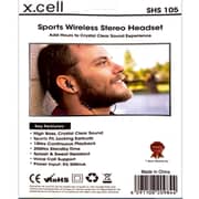 Xcell SHS105 Wireless Stereo Sport Headset Black