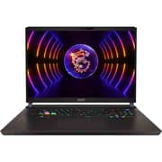 MSI Gaming (2023) Laptop - 13th Gen / Intel Core i9-13950HX / 17inch QHD / 2TB SSD / 32GB RAM / 16GB NVIDIA GeForce RTX 4090 Graphics / Windows 11 Home / English & Arabic Keyboard / Cosmos Black / Middle East Version - [Vector GP78 HX13VI]