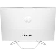 كمبيوتر مكتبي إتش بي الكل في واحد بمعالج كور i7 الجيل 12 بشاشة FHD مقاس 27 بوصة وذاكرة SSD سعة 1 تيرابايت ورام 16 جيجابايت وبطاقة رسوميات إنتل آيريس Xe وويندوز 11 هوم ولوحة مفاتيح إنجليزية عربية وبلون أبيض - إصدار الشرق الأوسط موديل 27-CB1012NH