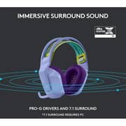 Logitech 981-000890 G733 Lightspeed Wireless On Ear Gaming Headset Lilac