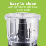 Hamilton Beach Stack & Press Food Chopper 72850-ME