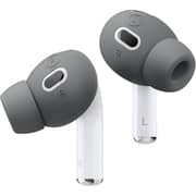 Elago Ear Tips designed for AirPods Pro 2 compatible with Apple AirPods Pro 2nd Gen with Earbuds Cover 3 Sets / 3 Sizes - Dark Grey