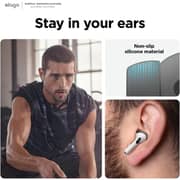 Elago Ear Tips designed for AirPods Pro 2 compatible with Apple AirPods Pro 2nd Gen with Earbuds Cover 3 Sets / 3 Sizes - Dark Grey