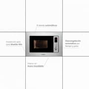 Cata MC 20DC Microwave Integration 800W 20L Stainless Steel Grey