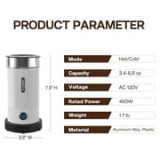 Hibrew M1AW Electric Milk Frother White