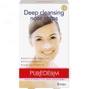 Purederm Plain Nose Strips 6 Strips