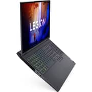 Lenovo Legion 5 Pro 16ARH7H Gaming (2022) Laptop - AMD Ryzen 7-6800H / 16inch WQXGA / 1TB SSD / 32GB RAM / 6GB NVIDIA GeForce RTX 3060 / Windows 11 Home / English & Arabic Keyboard / Grey / Middle East Version - [82RG006XAX]