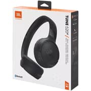 JBL Tune 520BT Wireless Pure Bass Over Ear Headphones - Black