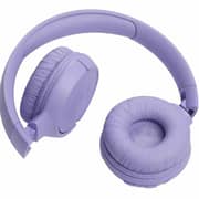 JBL Tune 520BT Wireless Pure Bass Over Ear Headphones - Purple