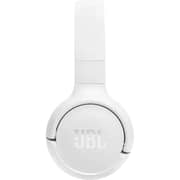 JBL Tune 520BT Wireless Pure Bass Over Ear Headphones - White