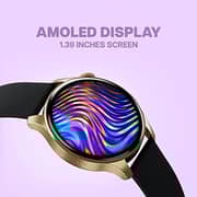 Titan 90156AP02 Talk Smart Watch Gold