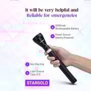 Stargold SG-IAAA Rechargeable LED Torch