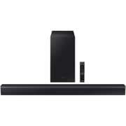 Samsung 2.1-Channel Soundbar with Wireless Subwoofer, DTS Virtual:X, Bass Boost, and Bluetooth – HW-C450/ZN