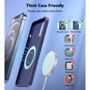 Choetech Magleap Magnetic Wireless Charger White