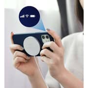 Choetech Magleap Magnetic Wireless Charger White